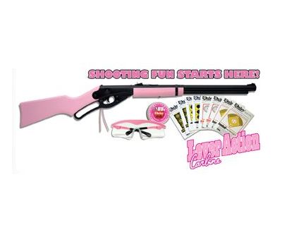 Daisy Pink Lever Action Carbine BB Gun Fun Kit - 994998-603