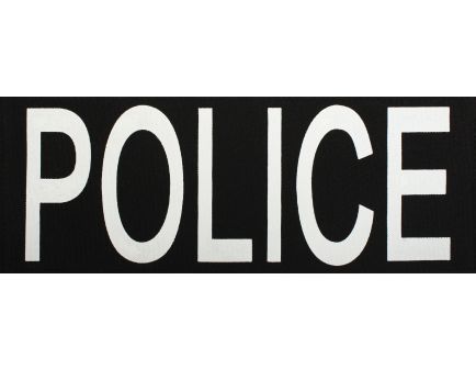 Rothco Police Patch With Hook Back - Set 1 Small 1 Large