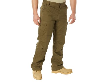 Rothco Vintage Paratrooper Cargo Fatigue Pants - Russet Brown, Medium