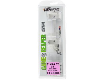 DNZ Game Reaper Tikka T3 30mm Medium Aluminum Precisioned 1-Piece Scope Tube, Silver - 30550S