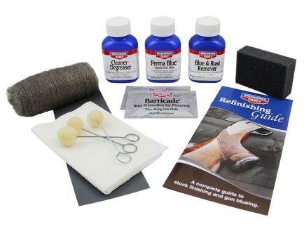 Birchwood Casey Complete Perma Blue Gun Blue Paste Kit, Blue - 13701