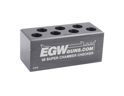 EGW .38 Super 7-Hole Case Gauge Ammo Checker