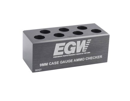 EGW 9mm 7-Hole Case Gauge Ammo Checker