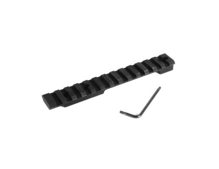 EGW Heavy Duty 1-Piece Picatinny Rail 7075-T6 Aircraft Grade Aluminum Alloy Fits Remington XP-100