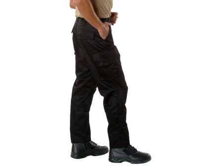 Rothco Relaxed Fit Zipper Fly Bdu Pants - Black, 6X-Large