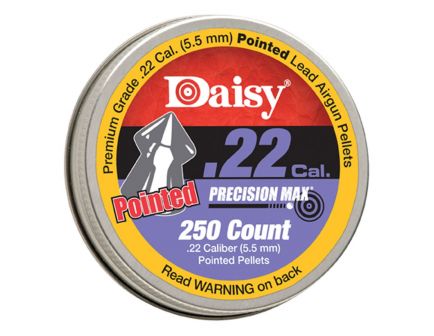 Daisy PrecisionMax 250 count .22 Cal. Pointed Field Pellets 7922