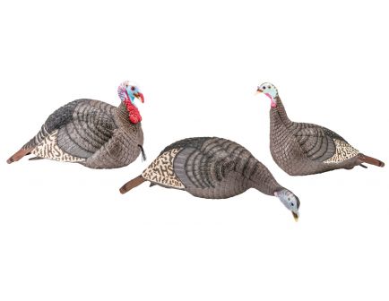 Hunter's Specialties Strut-Lite Jake and Hen Combo Decoy, Wild Turkey - 100005