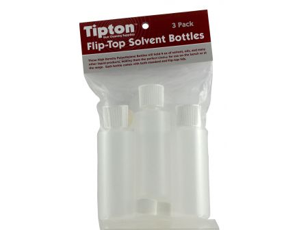 TIPTON 3-PACK FLIP-TOP SOLVENT BOTTLE, 3 OZ