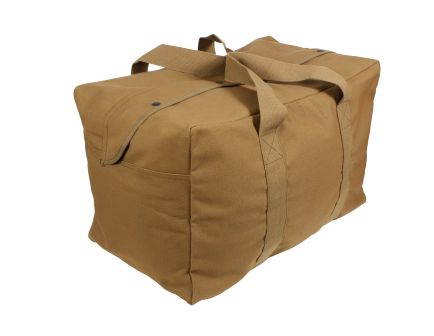 Rothco Canvas Parachute Cargo Bag - Coyote Brown