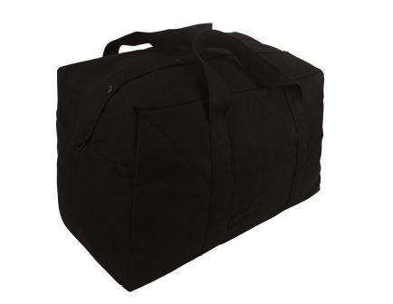 Rothco Canvas Parachute Cargo Bag - Black