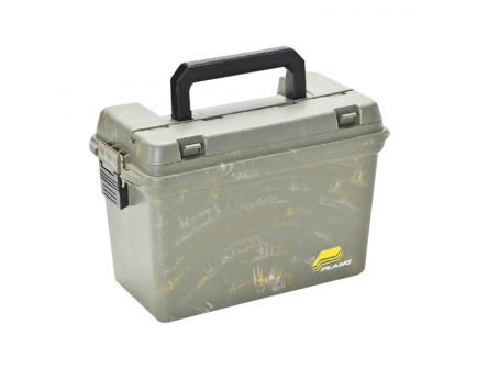 Plano Synergy Water-Resistant Portable Element-Proof Field Ammo Box w/ Tray, Camo Swirl - 161200