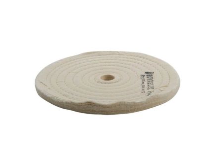 Brownells 6" x 5/8" Stitched Muslin Polishing Wheel