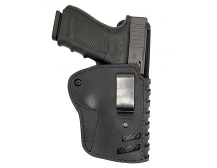 Versacarry Compound IWB RH Holster SIZE 3, Kydex/Black Leather - C1113-1