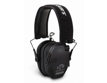 Walker Razor-Slim Shooter Electronic Folding Muff Series, Black - GWP-RSEM