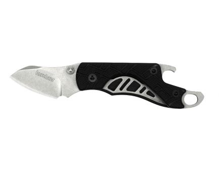 Kershaw Cinder Folding Knife w/ Liner Lock, Black - 1025X