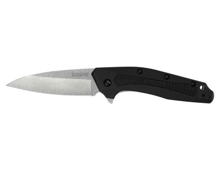 Kershaw Dividend Folding Knife w/ Liner Lock, Stonewash Blade - 1812X