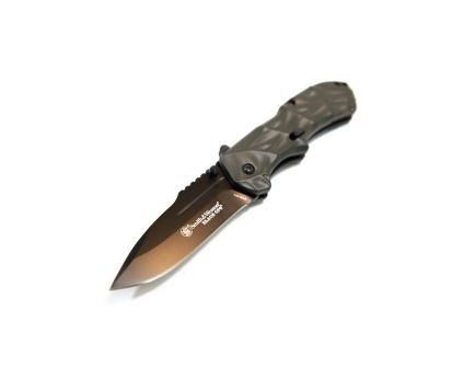 Smith & Wesson 3rd Generation Black Ops M.A.G.I.C. Drop Point Assisted Opening Knife - SWBLOP3CP
