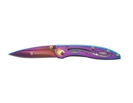 Smith & Wesson Frame Lock Drop Point Folding Pocket Knife - CKLPR