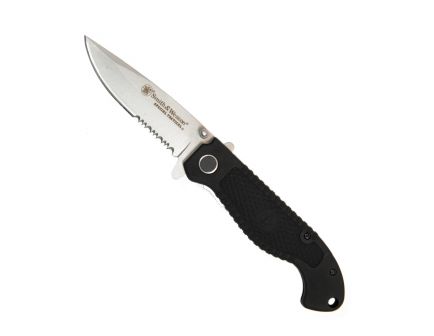 Smith & Wesson Special Tactical Liner Lock Drop Point Folding Knife - CKTACSDCP