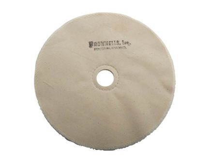 Brownells 8" x 1" Loose Muslin Polishing Wheel