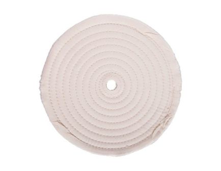 Brownells 8" x 5/8" Stitched Muslin Polishing Wheel