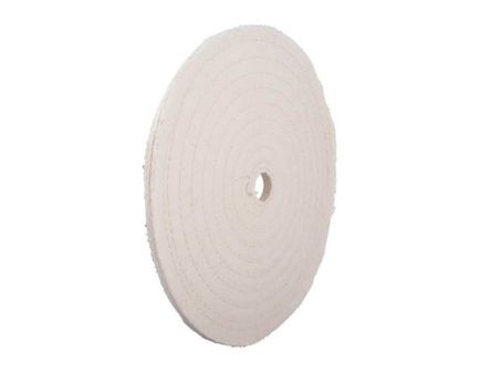 Brownells 8" x 3/4" Stitched Muslin Polishing Wheel