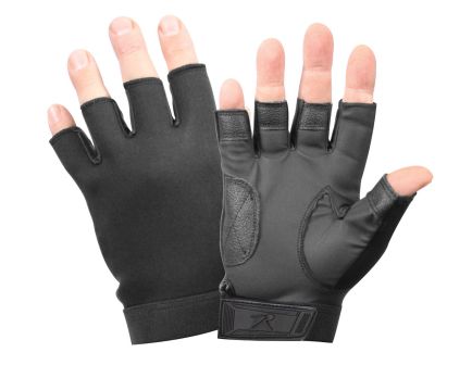 Rothco Fingerless Stretch Fabric Duty Gloves - Small