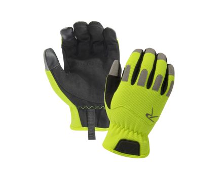 Rothco Rapid Fit Duty Gloves - Safety Green, Small
