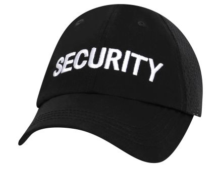 Rothco Security Mesh Back Tactical Cap - Black