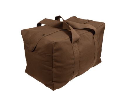 Rothco Canvas Parachute Cargo Bag - Earth Brown