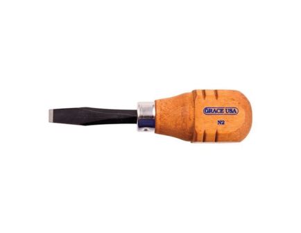 Grace USA N x 4" Parallel Tip/Hollow Ground Letter Screwdriver