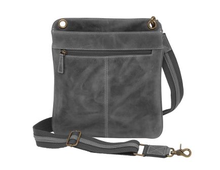 Gun Tote'n Mamas Crossbody Flat Sac, Gray