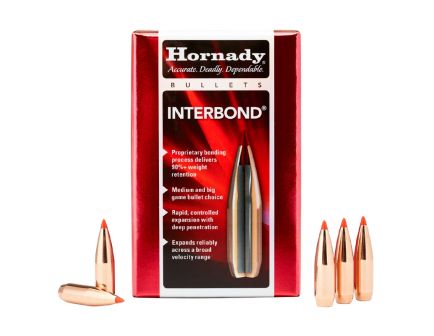 Hornady 270 Cal (.277) 150gr InterBond Bullets, 100 Count - 27409