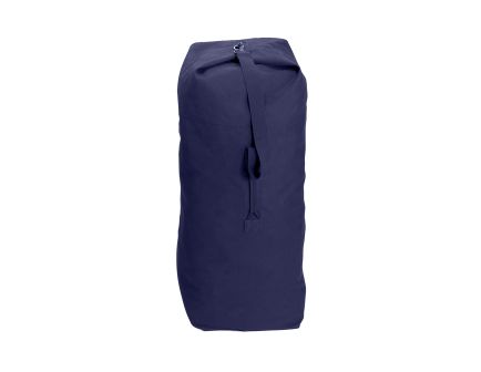 Rothco Heavyweight Top Load Canvas Duffle Bag - Navy Blue, 30 X 50