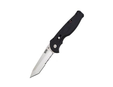 SOG Flash II Assisted Serrated Tanto Folding Knife - FSAT98-CP