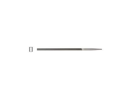 Grobet USA #0 Cut Swiss Pattern Precision Pillar Extra-Narrow File