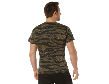 Rothco Pocket T-Shirt - Tiger Stripe Camo, 3X-Large