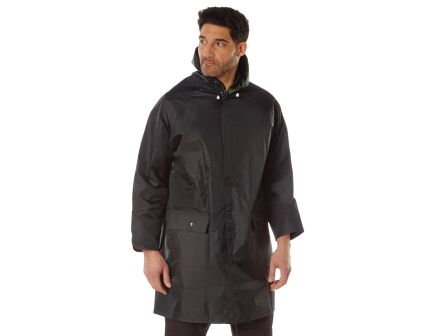 Rothco Reversible 3-4 Length Rain Parka - Black - Olive Drab, 2X-Large