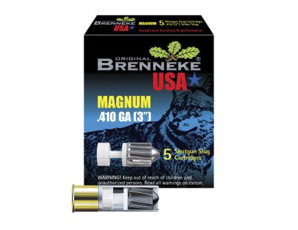 Brenneke Magnum .410 Gauge Shotshell Slug, 109 gr 5rds