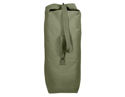 Rothco Heavyweight Top Load Canvas Duffle Bag - Foliage Green, 25 X 42
