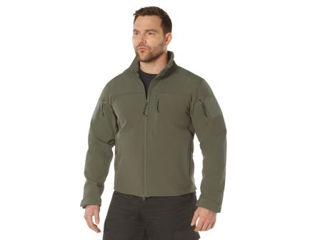 Rothco Stealth Ops Soft Shell Tactical Jacket - Olive Drab, 3X-Large