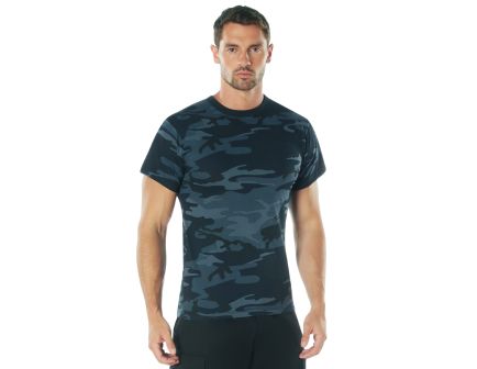 Rothco Camo T-Shirt - Midnight Blue Camo, 3X-Large