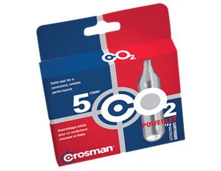 Crosman POWERLET CO2 Cartridge, 12 g - 231B