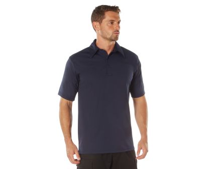 Rothco Tactical Performance Polo Shirt - Midnight Navy Blue, 3X-Large