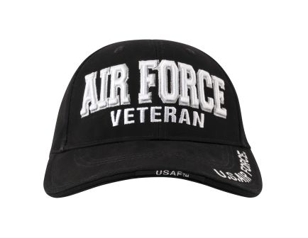 Rothco Deluxe Low Profile Military Branch Veteran Cap - Emblem Air Force