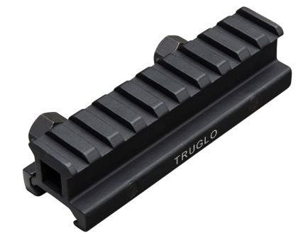TruGlo AR .75" Picatinny Riser Mount, Black Hardcoat Anodized - TG8980B