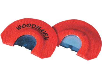 Woodhaven Toxic Orange Diaphragm Turkey Hen Call, 2.5 Reeds