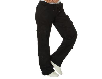 Rothco Womens Vintage Paratrooper Fatigue Pants - Black, 2X-Large