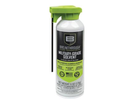 Breakthrough Clean Military-Grade Solvent 6 oz Aerosol, Clear