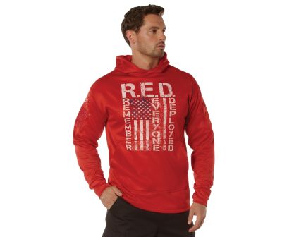 Rothco Concealed Carry R.E.D. (Remember Everyone Deployed) Hoodie